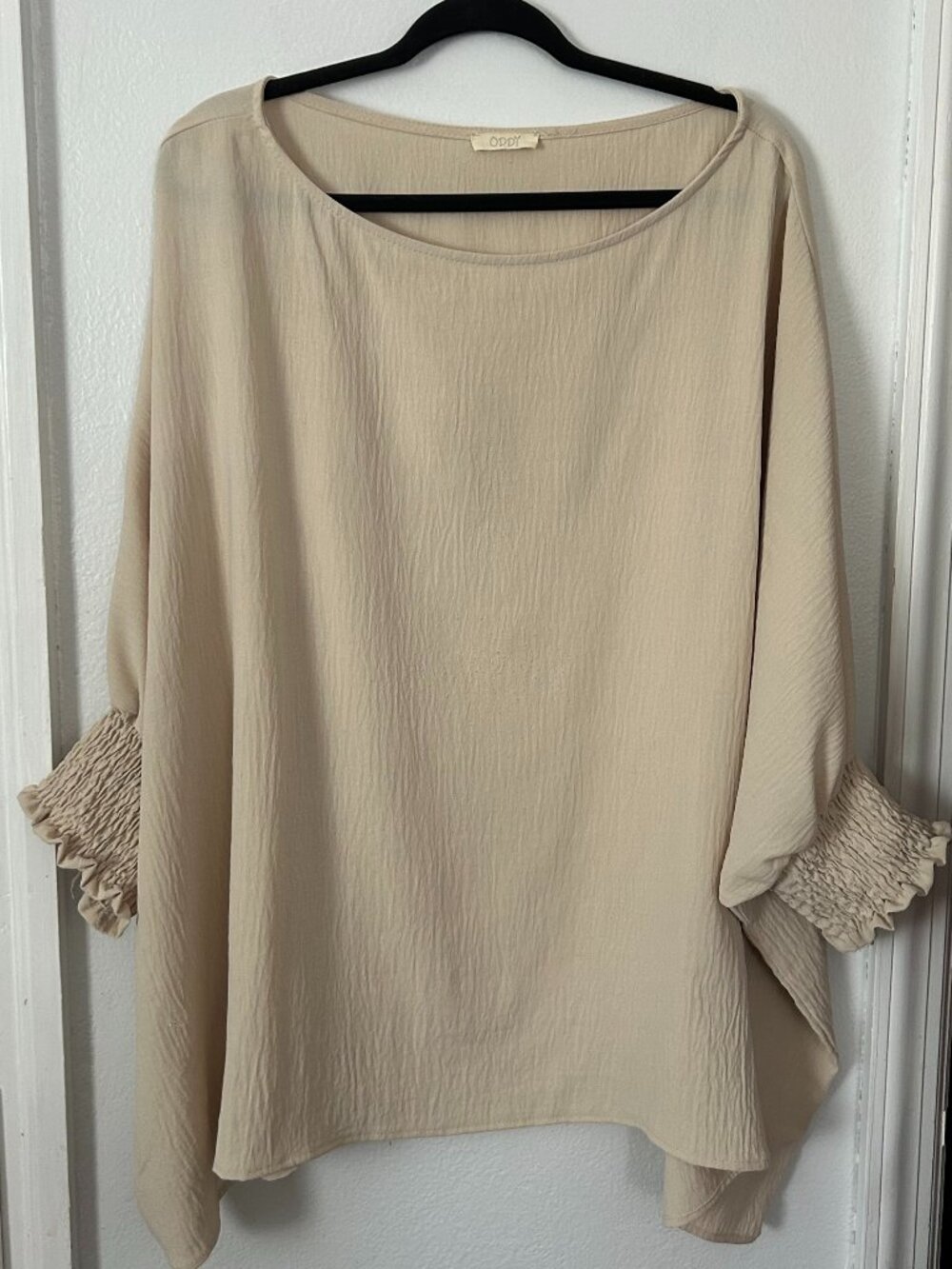 Cream/beige blouse by ODDY